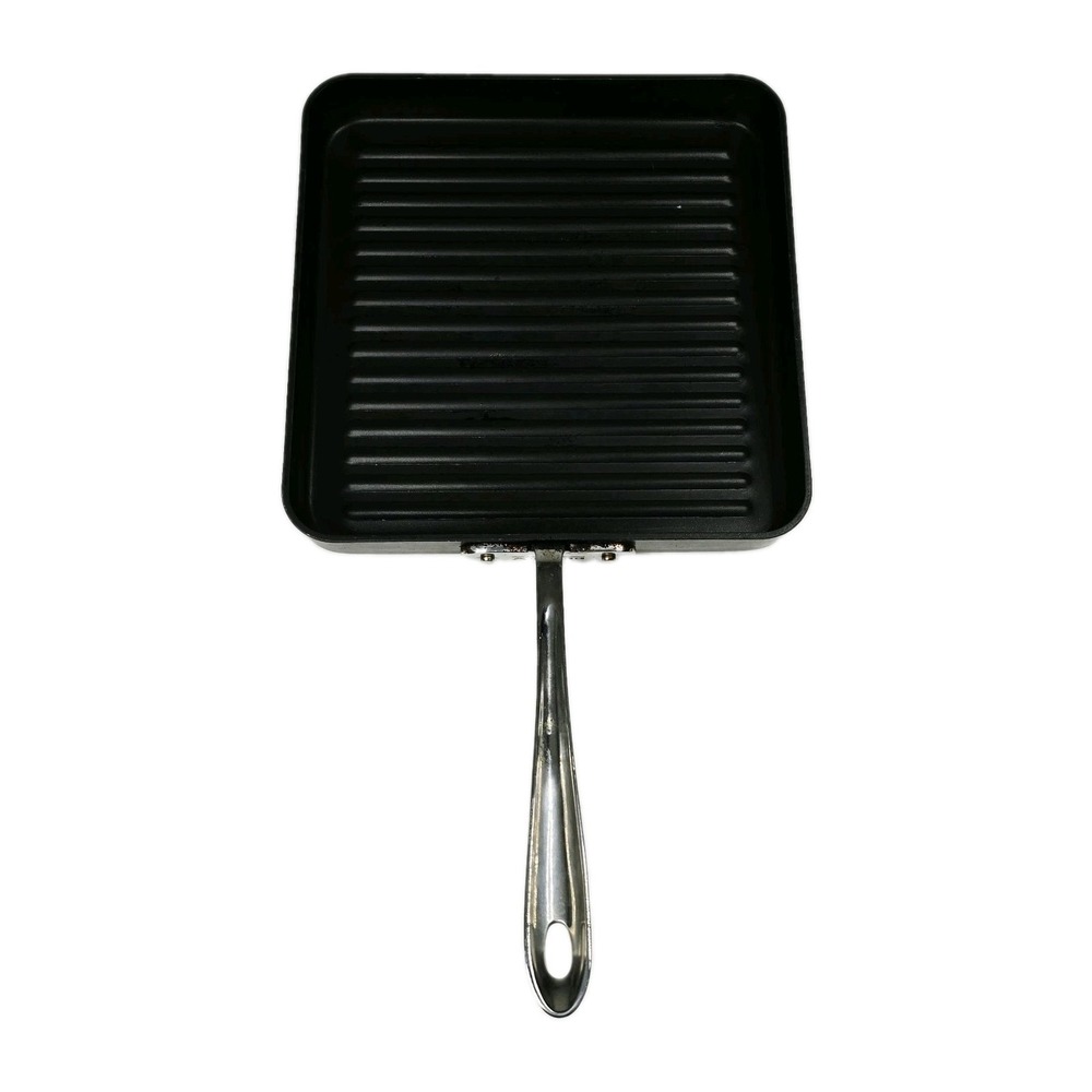 All-Clad Square Nonstick Grill Pan 11" Hard Anodized Aluminum Stovetop‎ Griddle
